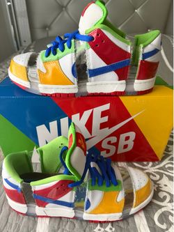 Nike SB multicolor,Size 7.5 with Box
