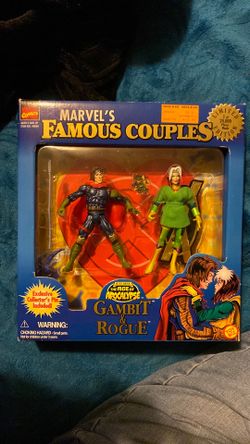 Marvels Famous couples Gambit and Rogue Limited Edition