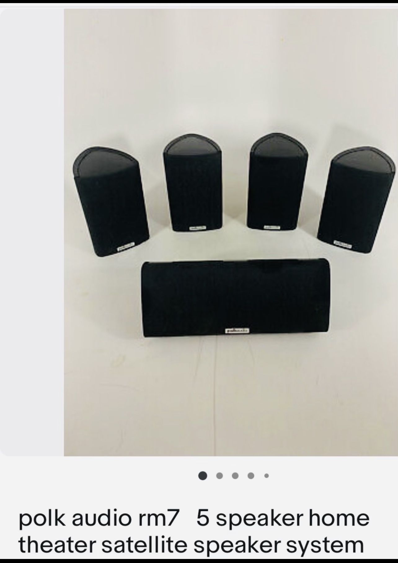 Polk Audio RM7 Home Speakers System