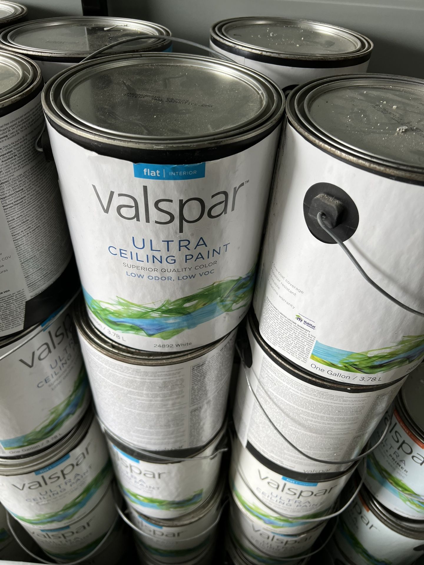 White Paint (eggshell , Flat, Semigloss)