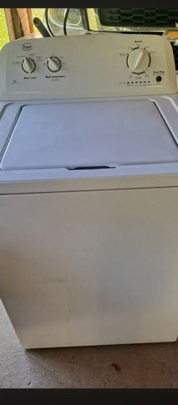 WASHER AND DRYER ELECTRIC WHITE ON WHITE WORKING EXCELLENT WITH 6 MONTHS WARRANTY PRICE $300 DOLLAR REMEMBER THERE IS A DELIVERY INSTALLATION FEE $