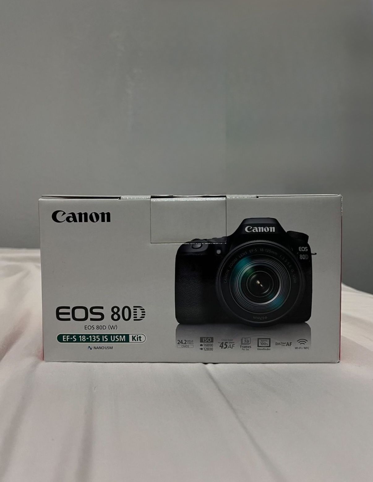 Canon 80D DSLR Kit With 18-135mm Lens F/3.5-5.6