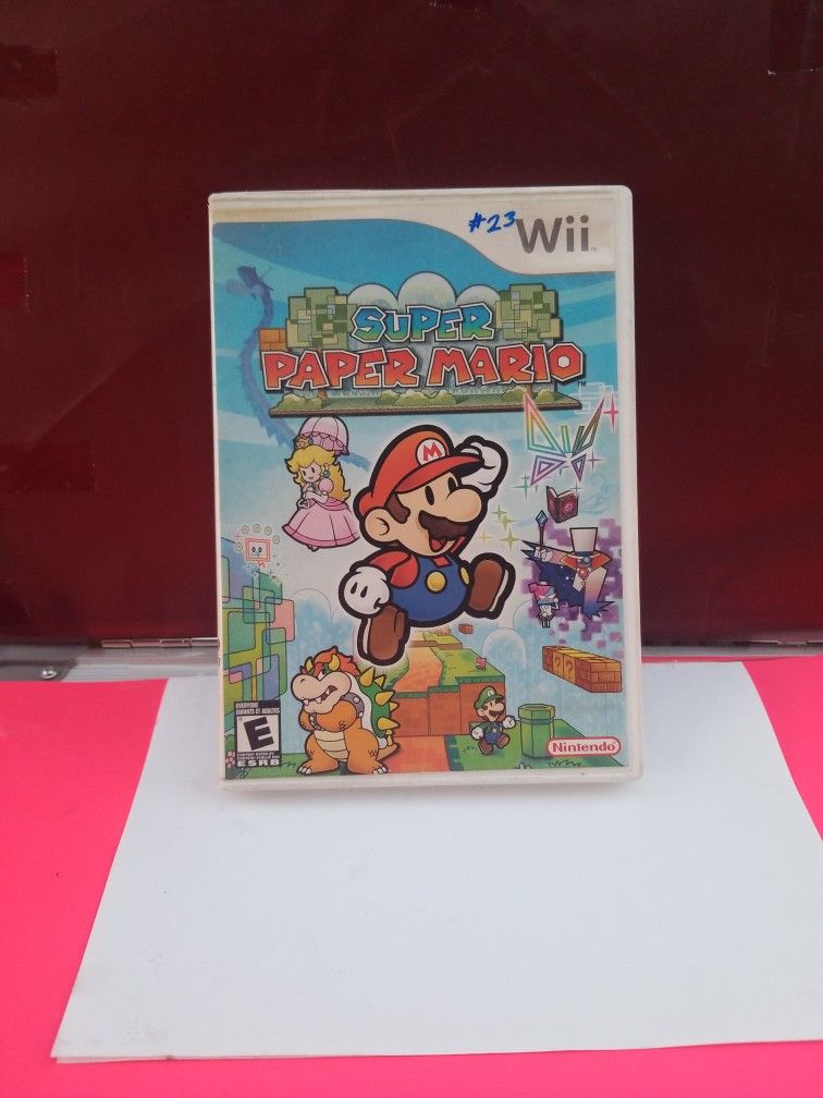 NINTENDO  WII SUPER PAPER MARIO 