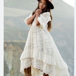 NWT Joyfolie Sz 7 Kassia Dress in Bone White