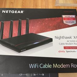 Netgear Nighthawk X4S AC3200 Cable Modem Router