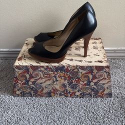 Cathy Jean Shoes, Black. Size US 10