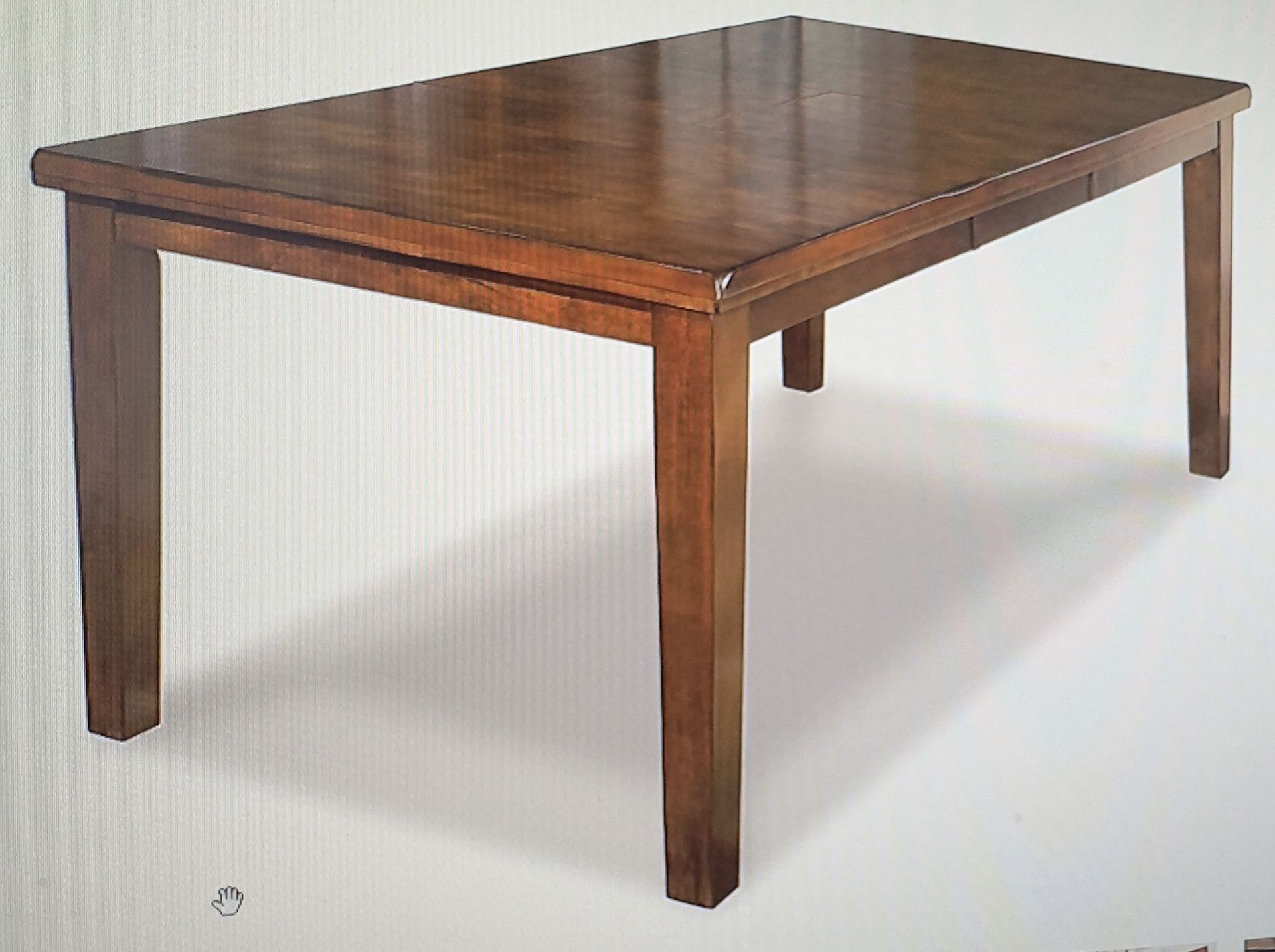 Extendable Brown Butterfly Dining Table!