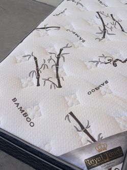 Royal Bamboo Queen Size Mattress Set 