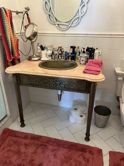 Bathroom Classy Vanity Table