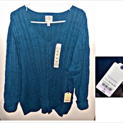 New Woman’s Plus Sz Sweater 3x
