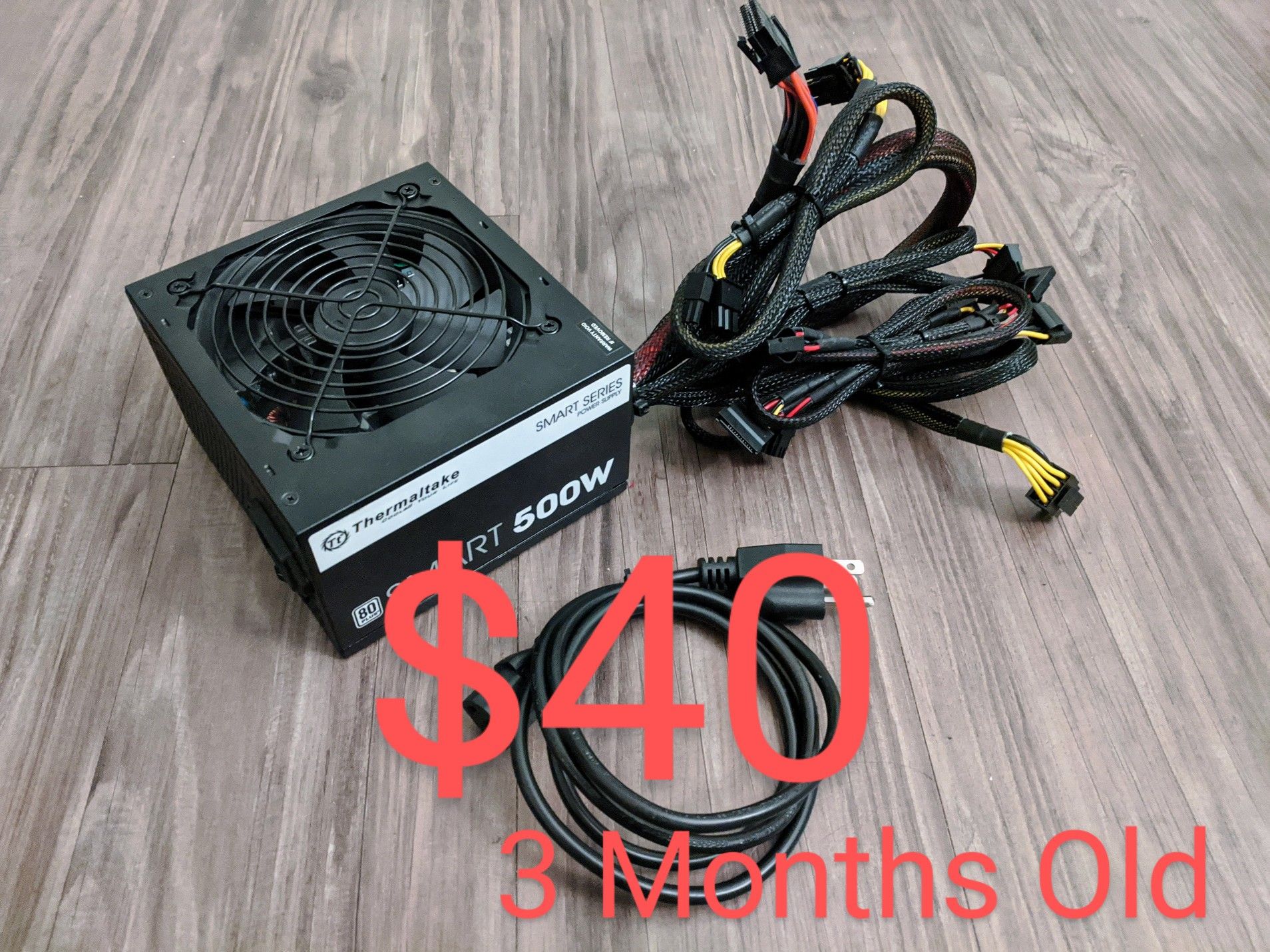 Thermaltake Smart 500W 80+ White PSU