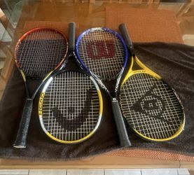 Semi New Tennis rackets