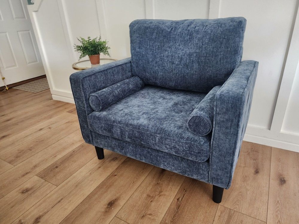 New Chenille Accent Chair