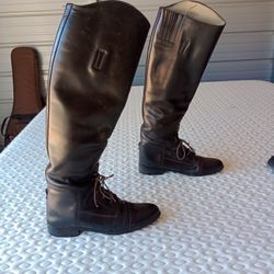 Oncourse Equestrian Leather Field Boots 7 1/2