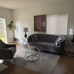 Furniture Set With 3 Tables 