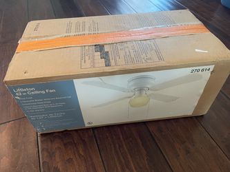Hampton Bay Littleton New in box Ceiling Fan