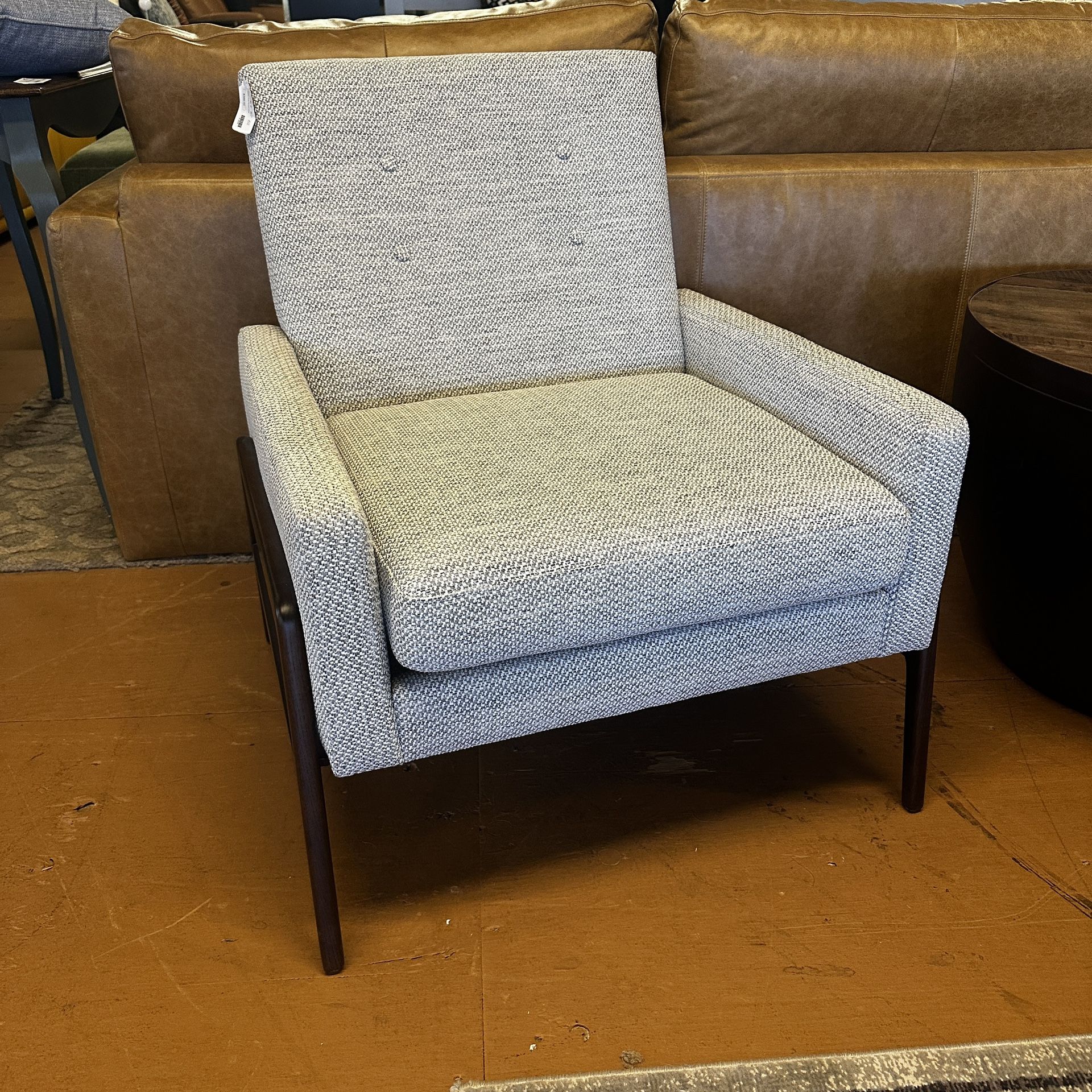 Galaxy Grey Accent Chair
