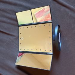 Tri Fold Professional VanityMakeup Mirror 