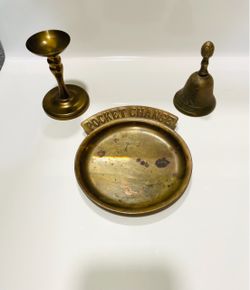 Vintage Brass Lot of 3