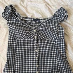 Brandy Melville top plaid