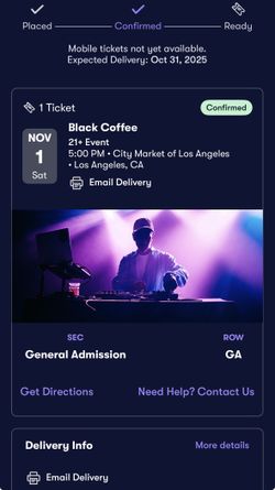 Black Coffee GA City Market LA