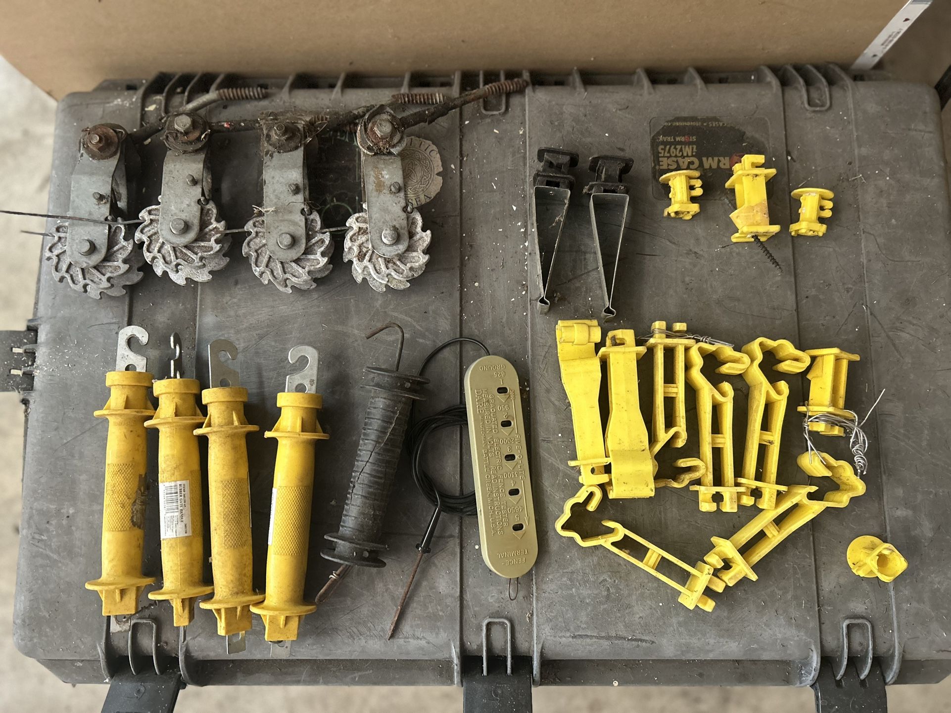 Electric fence parts