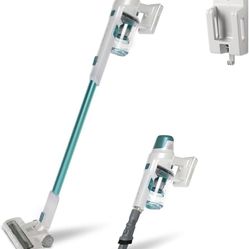 Kenmore DS4020 Cordless Stick Vacuum Lightweight Cleaner 2-Speed Power Suction LED Headlight 2-in-1 Handheld for Hardwood Floor, Carpet & Dog Hair, Gr