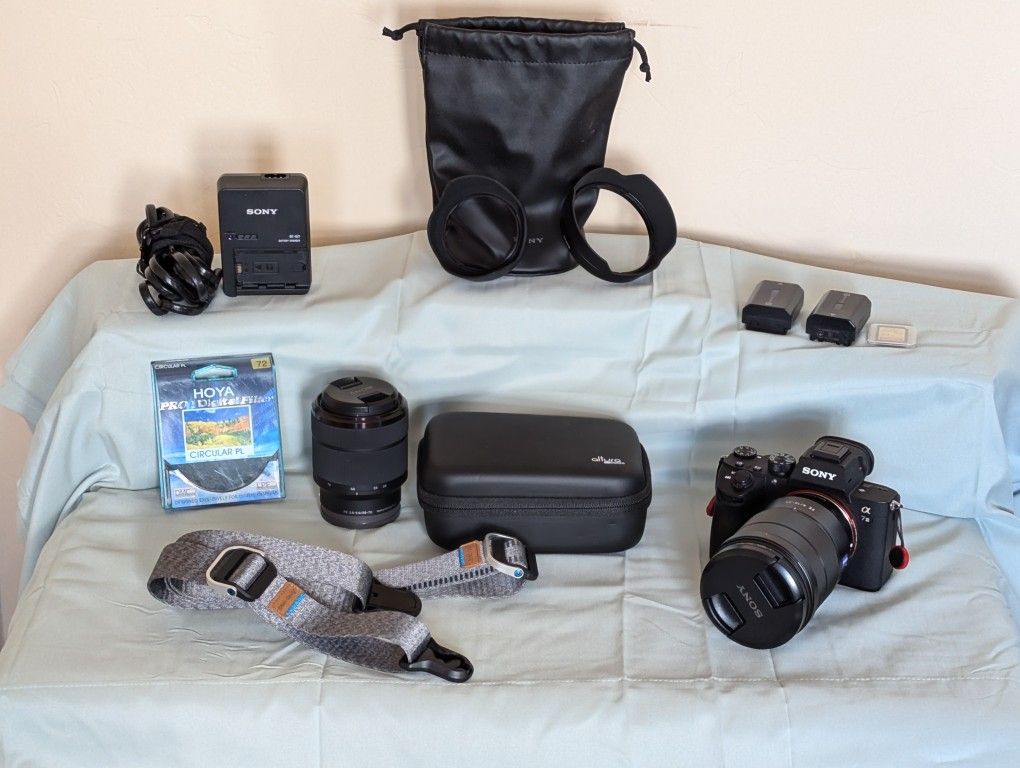 Sony A7 III Camera w/ Lenses & Accessories