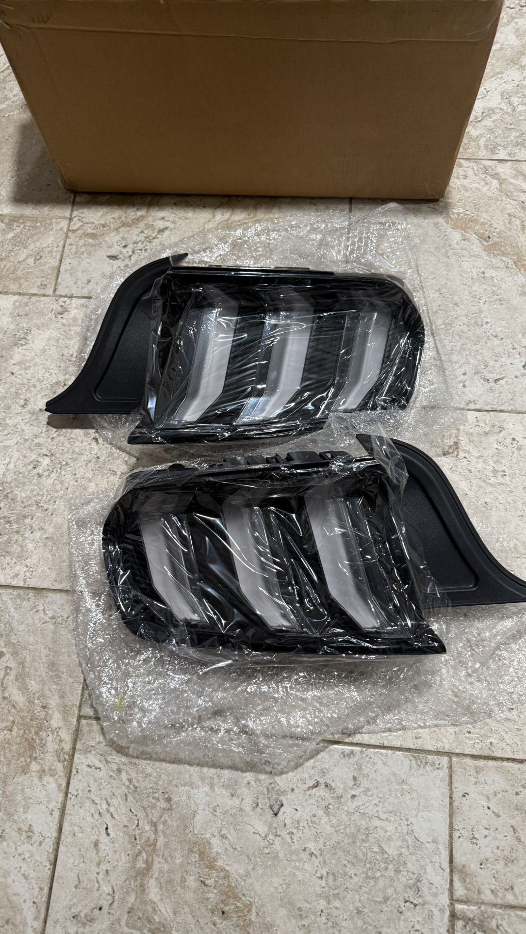 2015-2023 Ford Mustang Clear Tail Lightd 
