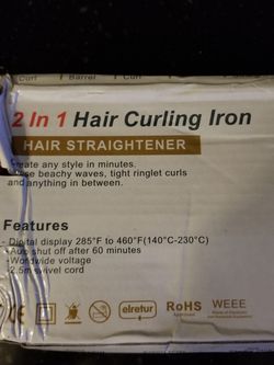 2 in 1 curling iron