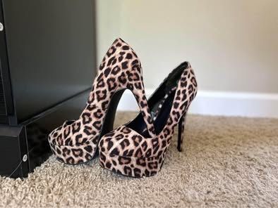 Leopard Print Heels