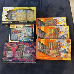 Cool Pokemon Card Collection Boxes (Celebrations, Evolving Skies, etc, Prices in Description)