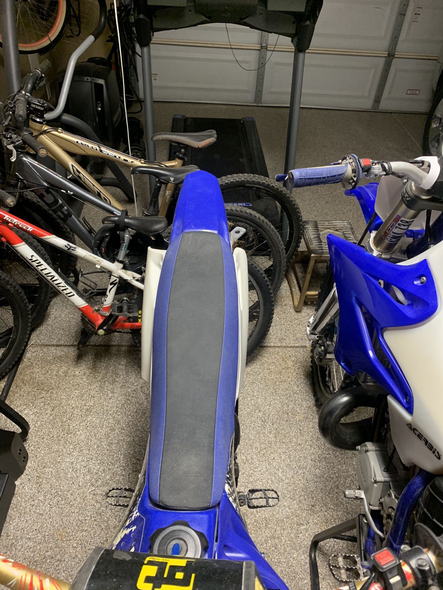 Yamaha Dirt Bikes And Trailer Possible trade