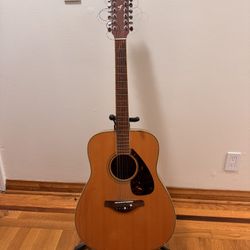 Yamaha 12 String Guitar In Perfect Condition 