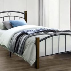 Cama Twin Size Nueva En Su Caja Incluye Colchon