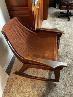 Jerry Johnson Mid Century Rocking  Chair  