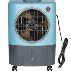 Hessaire 1300-CFM CFM 3 -Speed Portable Evaporative Cooler for 500-sq ft (contact info removed)