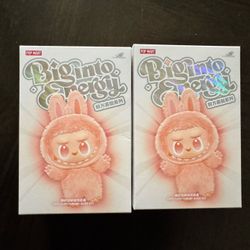1 Big Into Energy Labubu Blind Box Plushie Pendant Pop Mart