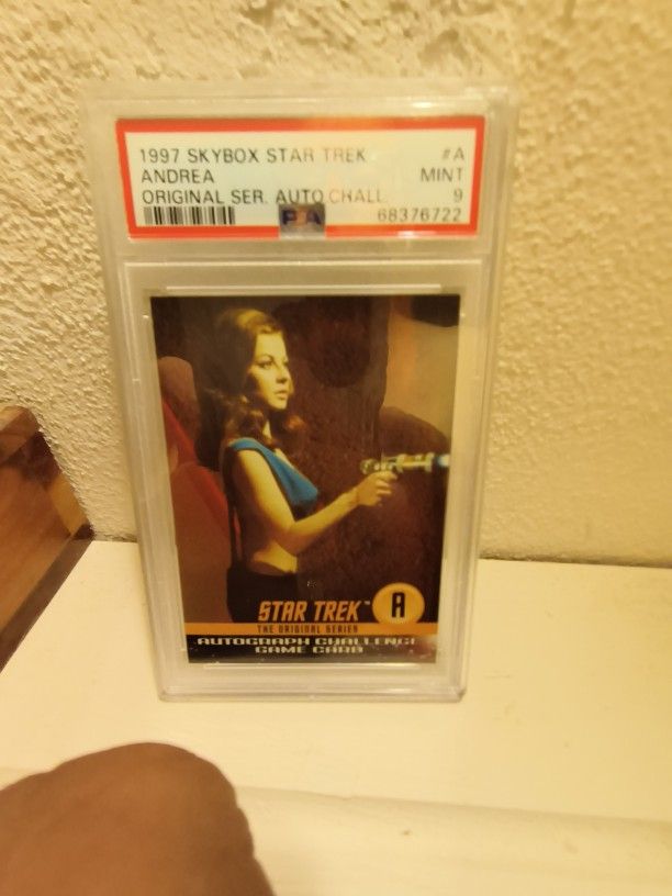 Star Trek Graded PSA Card ANDREA