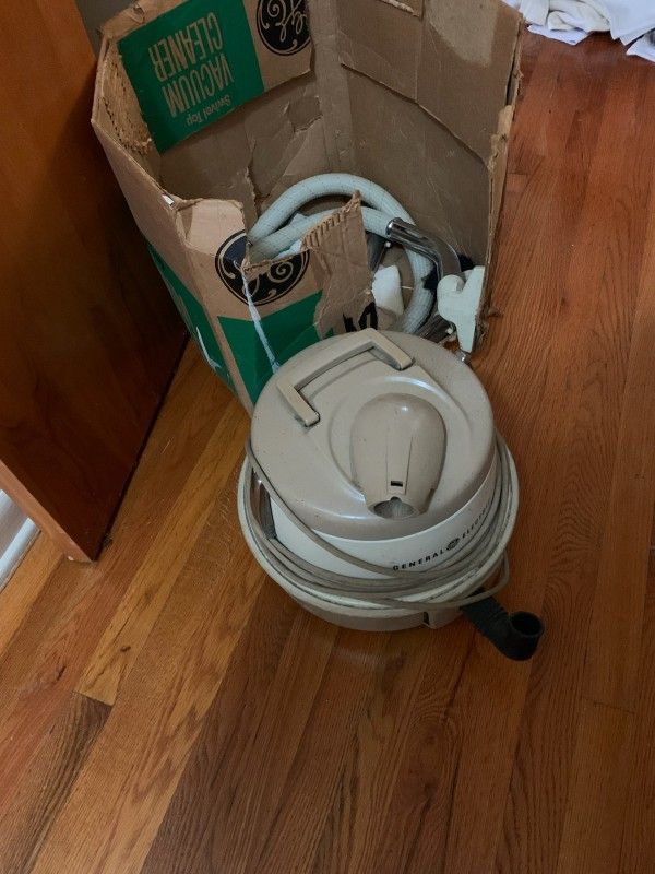 General Electric C12 Canister Vacuum 1960s