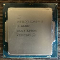 I5-6600k 
