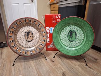 Large Southwestern Decorative Wall Plates