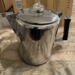 Stovetop coffee pot percolator 