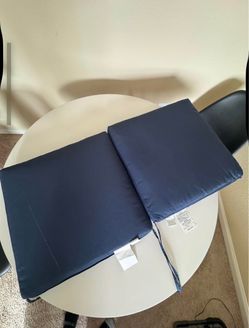 Navy Blue Outdoor Seat Cushions