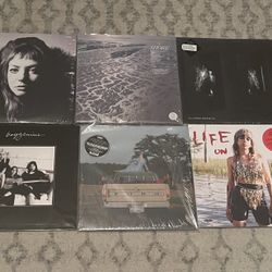 Indie vinyl records Waxahatchee, Boy Genius, Fleet Foxes etc 