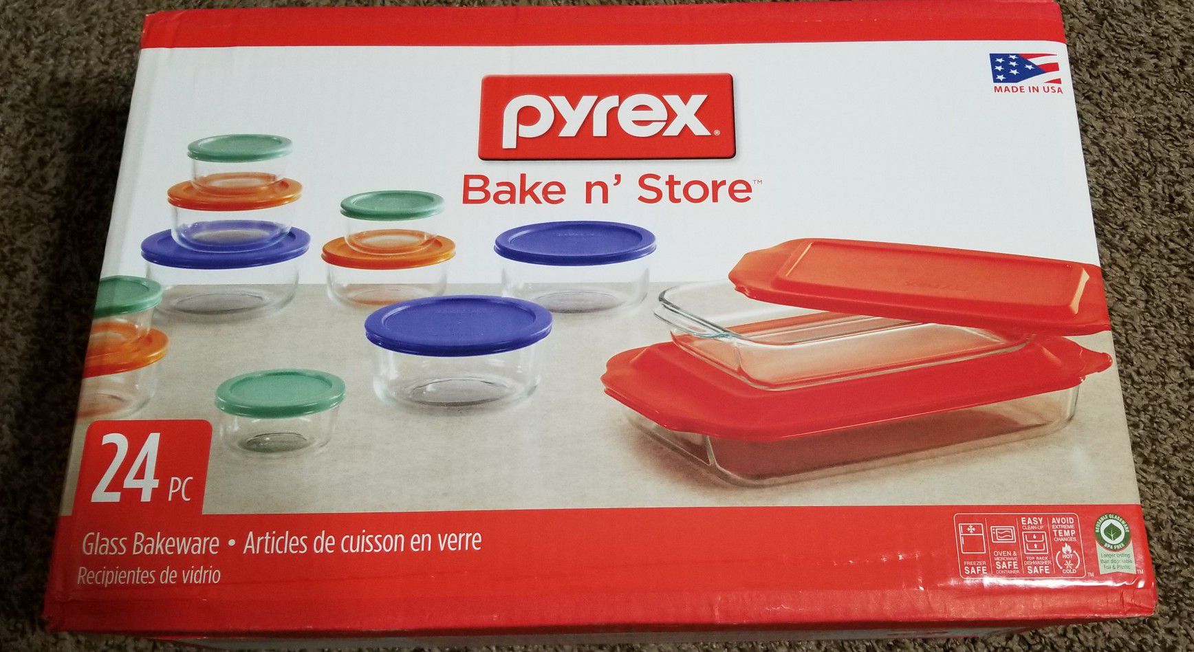 Pyrex Baking set