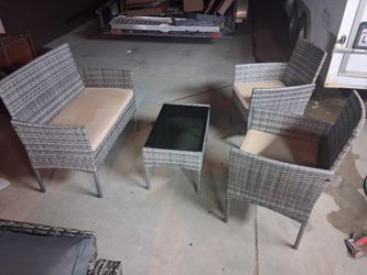 4pc. Patio Furniture Set Brand New