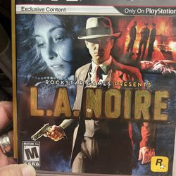 ***L. A. NOIRE PS3***