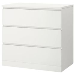 IKEA Malm 3 Drawer Dresser