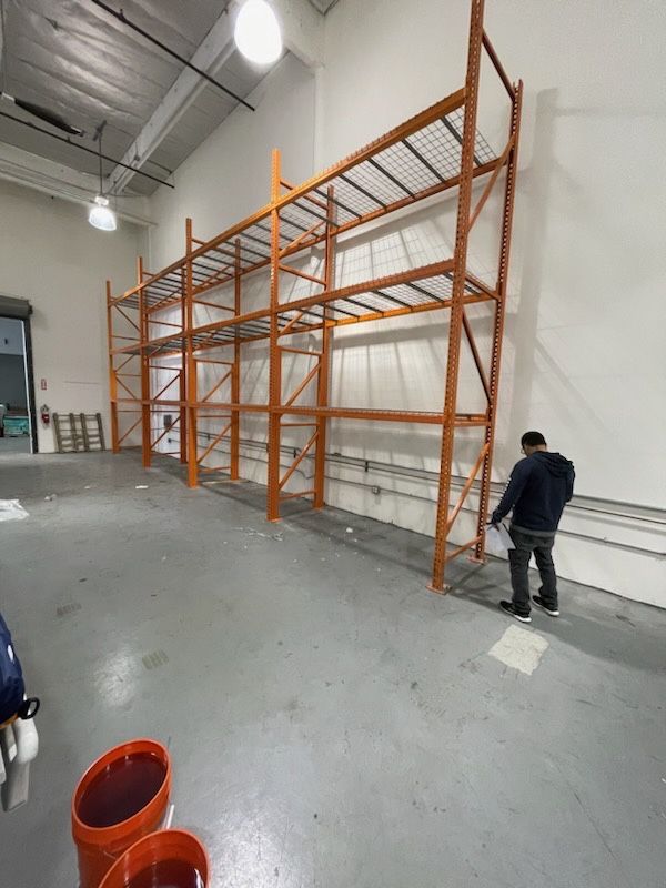 Used Pallet Rack Steel Racking Delivery and Installation Offered
